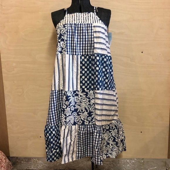 Cat & Jack Other - Cat & Jack Girls Dress Blue and White Summer